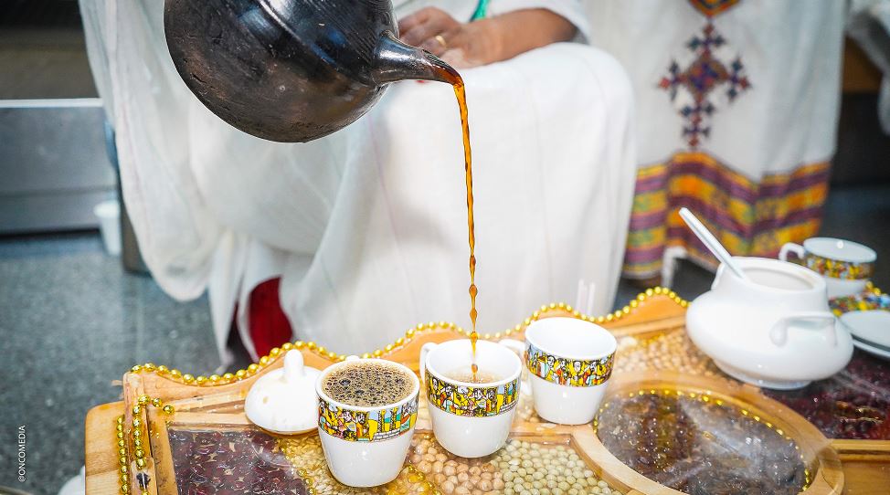 Coffee cerimony © Ethiopian Airlines