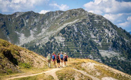 Wanderweg in Nendaz