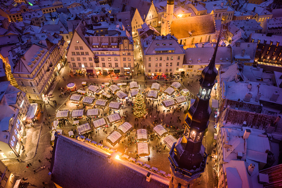Weihnachtsmarkt in Tallinn, Estland