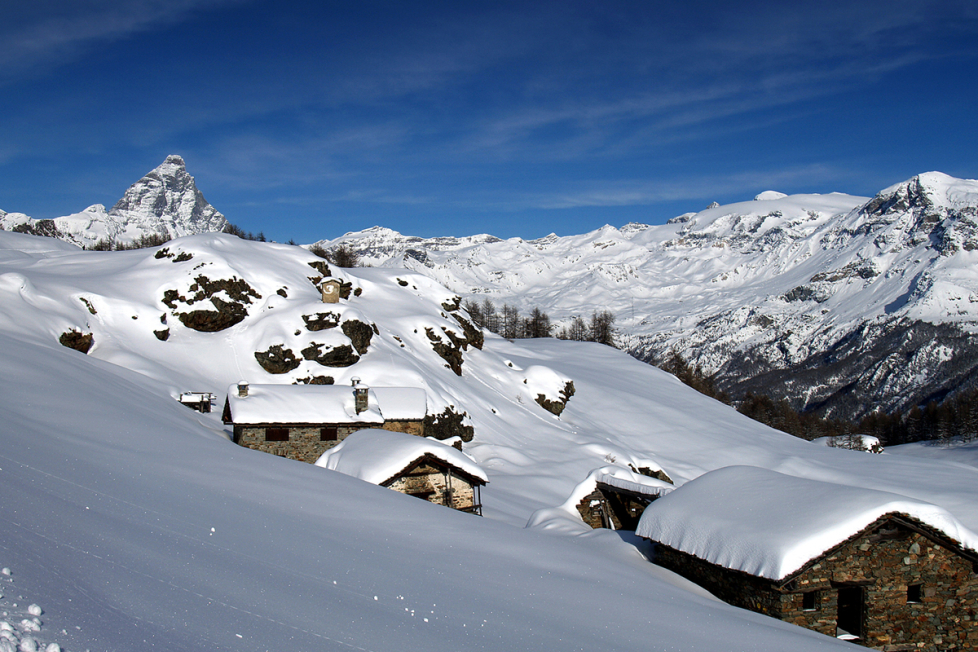 Winterparadies im Aostatal