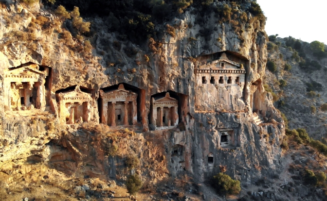 Kaunos Ancient Rock Tombs 2© Go Türkiye_Newsroom