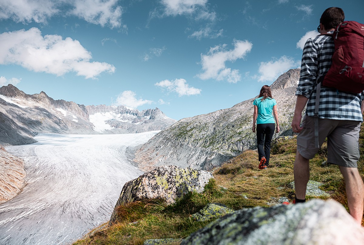 Ein von vielen Wandertipps: der Rhonegletscher