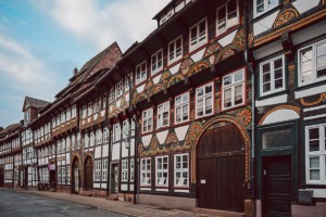 Malerische Fachwerkskunst in Einbeck in Niedersachsen