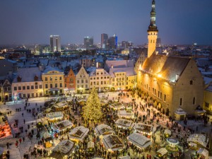 Der Weihnachtsmarkt in Tallinn