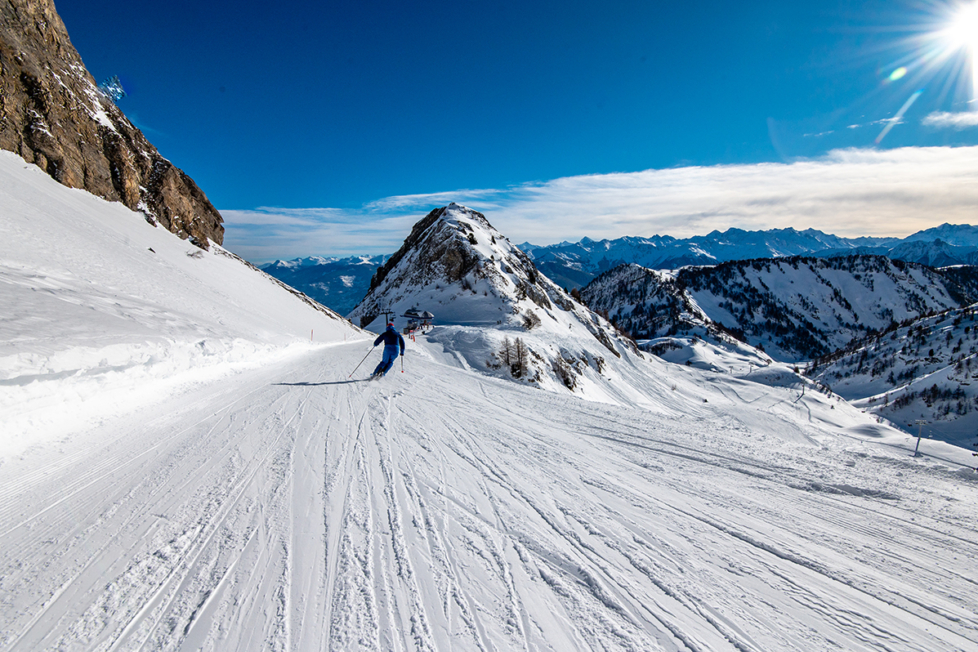 Pistenspass in Ovronnaz