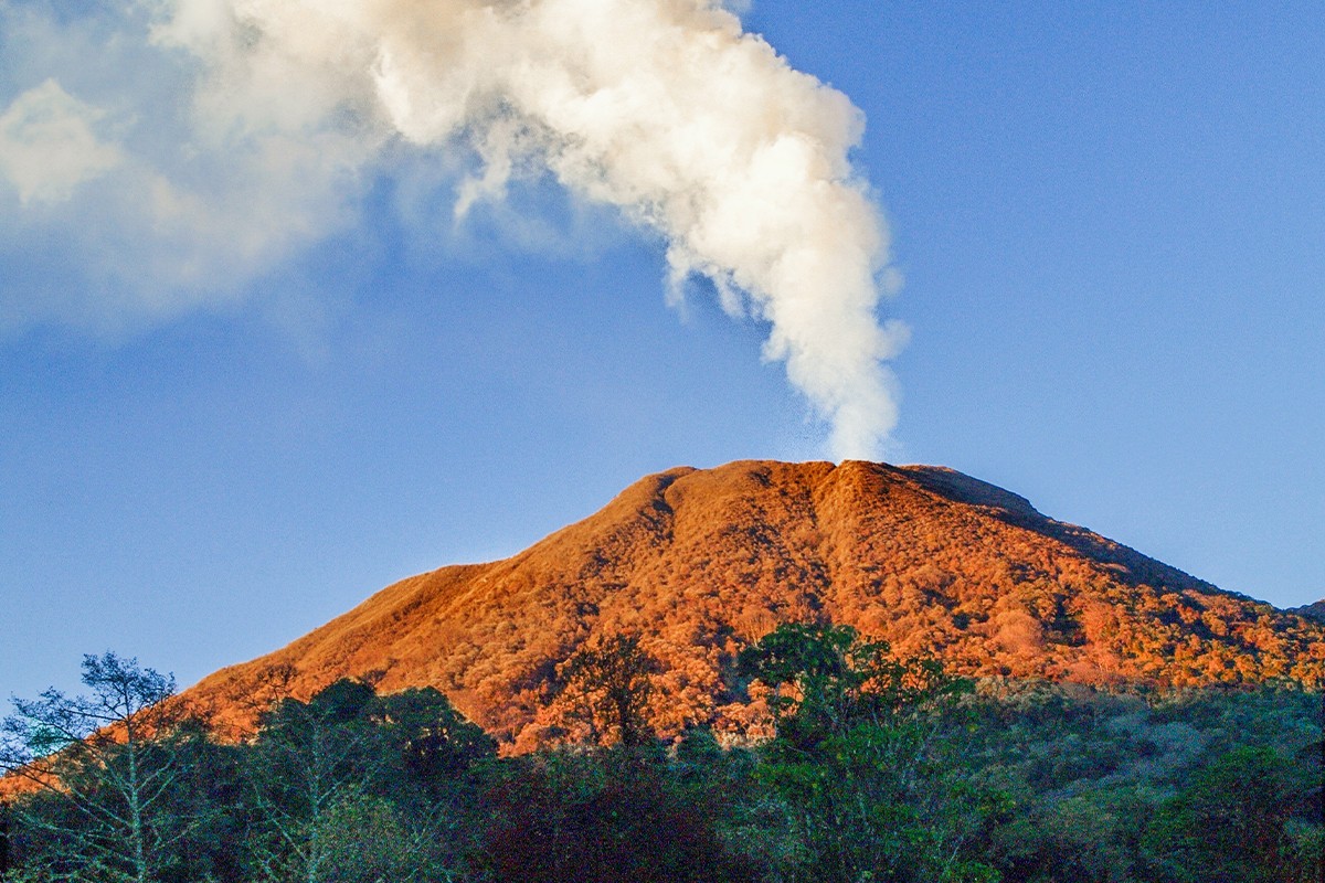 Der Turrialba in Costa Rica ist immer noch aktiv. 