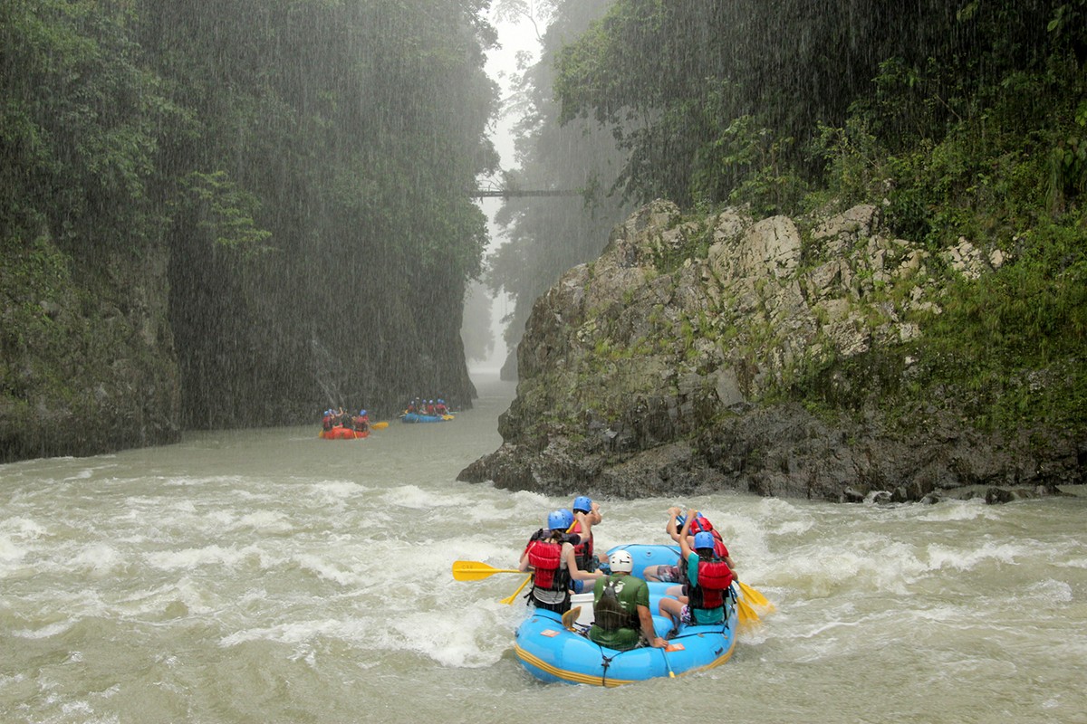 Riverrafting auf dem Pacuare in Costa Rica