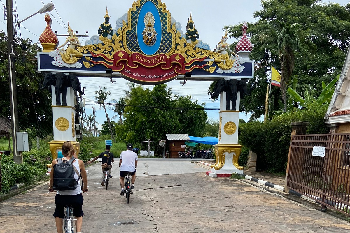 Biketour auf Bang Krachao in Thailand