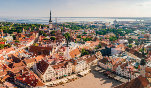 Estlands Hauptstadt Tallinn
