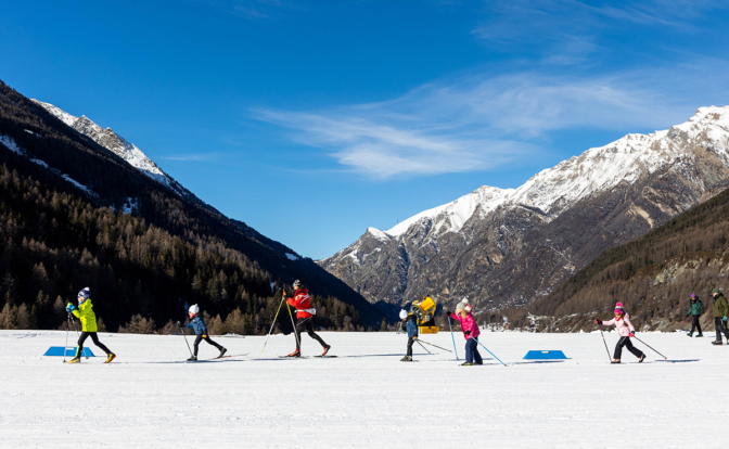Skispass in Breuil-Cervinia Valtournenche Zermatt vor atemberaubender Kulisse.