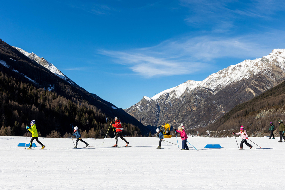 Skispass in Breuil-Cervinia Valtournenche Zermatt vor atemberaubender Kulisse.