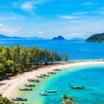 der Strand von «Ao Khao Kwai» in der Provinz Ranong in Thailand