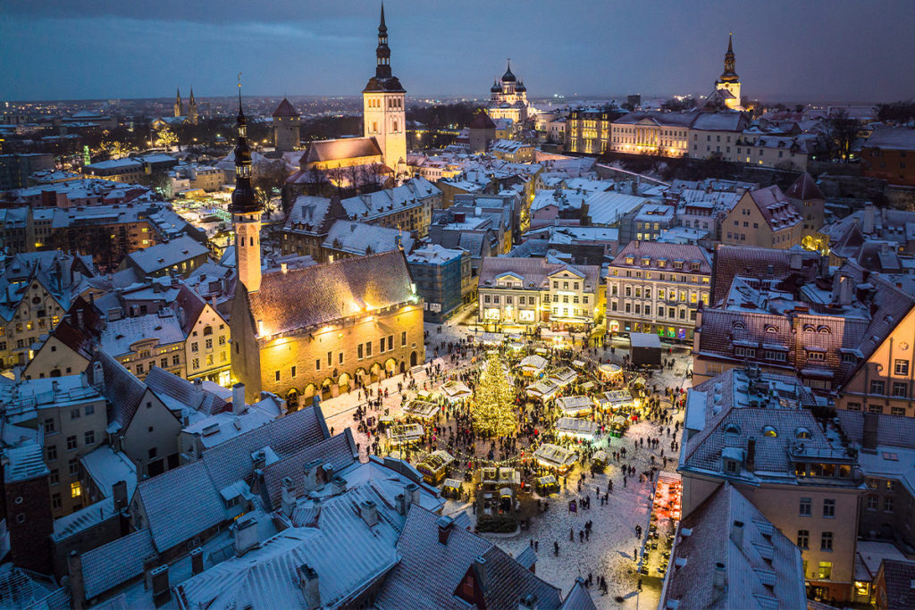 Weihnachtsmarkt in Tallinn