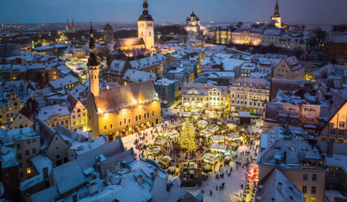 Weihnachtsmarkt in Tallinn