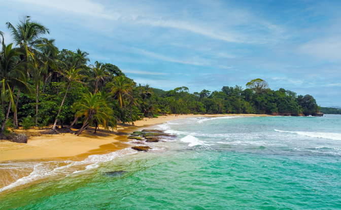 Playa Punta Uva in Costa Rica