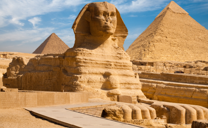 Ein Muss auf jeder Reise nach Ägypten: Die Pyramiden von Gizeh.