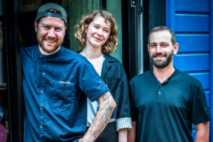 Das «Gwaien»-Team in Nantes