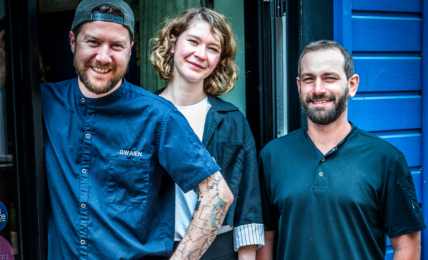 Das «Gwaien»-Team in Nantes