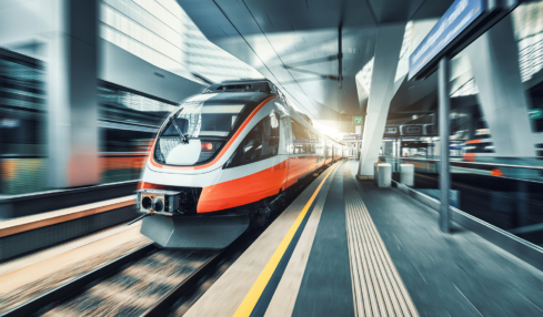 ÖBB-Zug in Wien