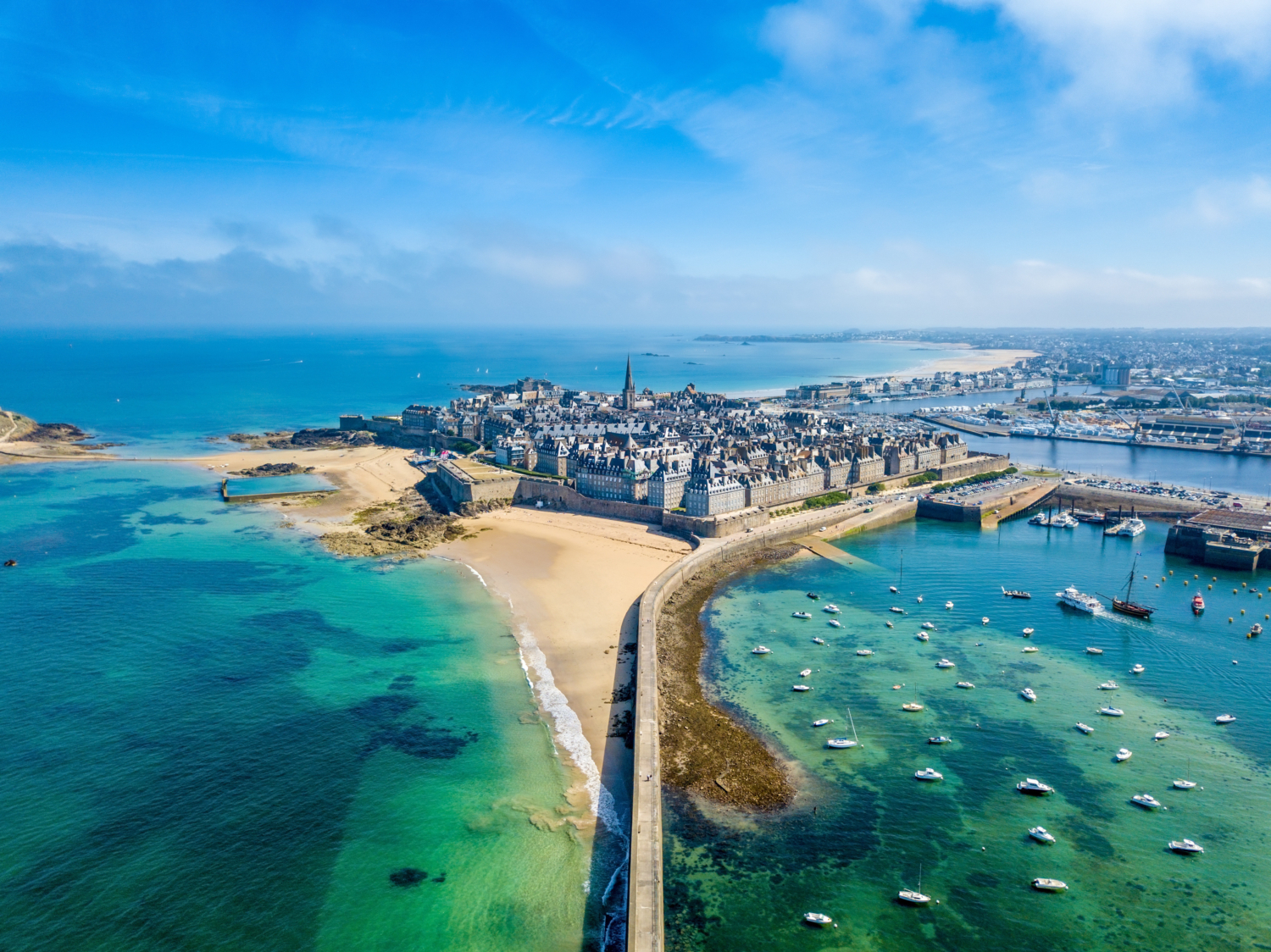 Saint Malo, Traumstrand
