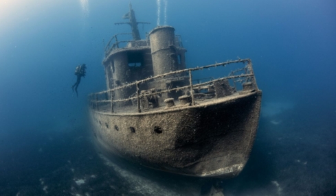 Bodrum Wrack Tauchen