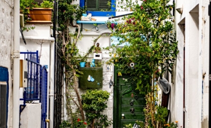 Bodrum Strasse und Bazaar